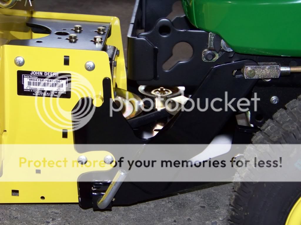 2010 John Deere X540 w/ 47" snowblower The